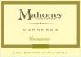 Carneros Wine Company Mahoney Vineyards Las Brisas Vineyard Vermentino 2011 Front Label
