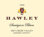 Hawley Sauvignon Blanc 2009 Front Label