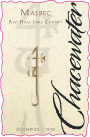 Chacewater Winery Malbec 2013 Front Label