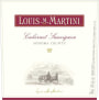 Louis Martini Sonoma County Cabernet Sauvignon 2012 Front Label