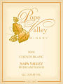 Pope Valley Winery Meyercamp Ranch Chenin Blanc 2010 Front Label