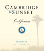 Cambridge California Cellars Cambridge & Sunset Merlot 2011 Front Label
