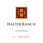 Halter Ranch Synthesis 2011  Front Label