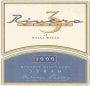 Three Rivers Boushey Syrah 1999 Front Label