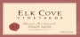 Elk Cove Mount Richmond Pinot Noir 2004 Front Label