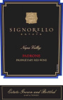 Signorello Padrone Cabernet Sauvignon 2009 Front Label