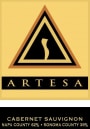 Artesa Cabernet Sauvignon 2012 Front Label