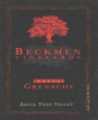 Beckmen Estate Grenache 2005 Front Label
