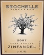 Brochelle Vineyards Estate Zinfandel 2007  Front Label