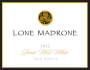 Lone Madrone Points West White 2012 Front Label