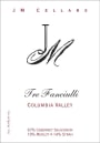 JM Cellars Tre Fanciulli Red 2009 Front Label