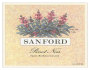 Sanford Santa Barbara County Pinot Noir 2009 Front Label