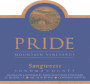 Pride Mountain Vineyards Sangiovese 2000 Front Label