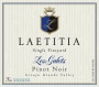 Laetitia Les Galets Pinot Noir 2014 Front Label