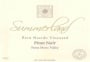 Summerland Bien Nacido Vineyard Pinot Noir 2005  Front Label