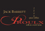 Proulx Wines Jack Barrett 2008 Front Label