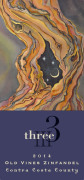 Three Wine Company Old Vines Zinfandel 2014  Front Label