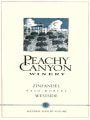 Peachy Canyon Westside Zinfandel 2005 Front Label