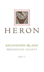 Heron Mendocino Sauvignon Blanc 2011  Front Label