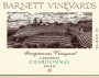 Barnett Vineyards Sangiacomo Vineyard Chardonnay 2010 Front Label