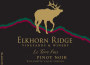 Elkhorn Ridge Vineyards & Winery Le Terre Foss Pinot Noir 2006 Front Label