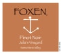 Foxen Julia's Vineyard Pinot Noir 2012  Front Label