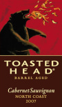 Toasted Head Barrel Aged Cabernet Sauvignon 2007  Front Label