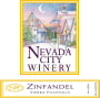 Nevada City Winery Zinfandel 2013  Front Label