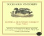 Duckhorn Howell Mountain Merlot 2006  Front Label