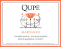 Qupe Marsanne 2013 Front Label