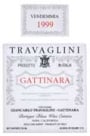 Travaglini Gattinara 1999 Front Label