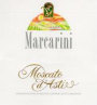 Marcarini Moscato d'Asti 2002 Front Label