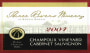Three Rivers Champoux Vineyard Cabernet Sauvignon 2004 Front Label