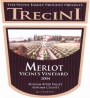 Trecini Cellars Vicini Vineyard Merlot 2004 Front Label