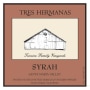 Tres Hermanas Vineyard & Winery Syrah 2009 Front Label