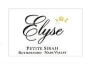 Elyse Rutherford Petite Sirah 2001 Front Label