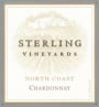 Sterling North Coast Chardonnay 2002 Front Label