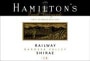 Hamilton's Ewell Vineyards Railway Shiraz 2000 Front Label