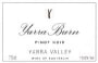 Yarra Burn Pinot Noir 2000 Front Label