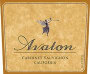 Avalon California Cabernet Sauvignon 2000 Front Label
