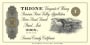 Trione Pinot Noir 2008 Front Label