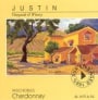 Justin Central Coast Chardonnay 2002 Front Label