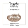 Troon Vineyard Chardonnay 2012 Front Label