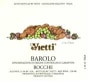 Vietti Barolo Rocche di Castiglione 1998 Front Label