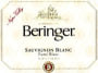Beringer Napa Valley Sauvignon Blanc 1998 Front Label