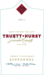 Truett Hurst Three Vineyards Old Vine Zinfandel 2011 Front Label
