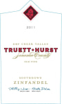 Truett Hurst Southdown Old Vine Zinfandel 2011 Front Label