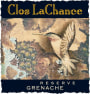 Clos LaChance Reserve Grenache 2013 Front Label