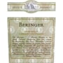 Beringer Private Reserve Cabernet Sauvignon 1999 Front Label