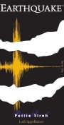 Michael David Winery Earthquake Petite Sirah 2001 Front Label